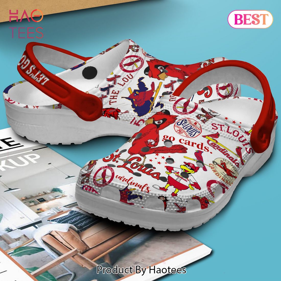St. Louis Cardinals Baseball MLB Sport Crocs Crocband Clogs Shoes Comfortable For Men Women and Kids St. Louis Cardinals Baseball MLB Sport Crocs Crocband Clogs Shoes Comfortable For Men Women and Kids