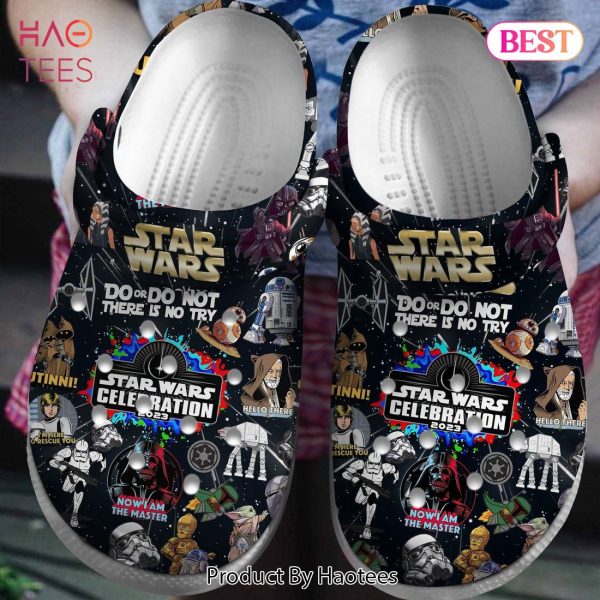 Star Wars Celebration 2023 Movie Crocs Crocband Clogs Shoes Comfortable For Men Women and Kids
