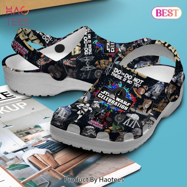 Star Wars Celebration 2023 Movie Crocs Crocband Clogs Shoes Comfortable For Men Women and Kids