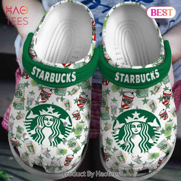 Starbucks Drink Crocs Crocband Clogs Shoes Comfortable For Men Women and Kids