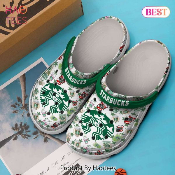 Starbucks Drink Crocs Crocband Clogs Shoes Comfortable For Men Women and Kids