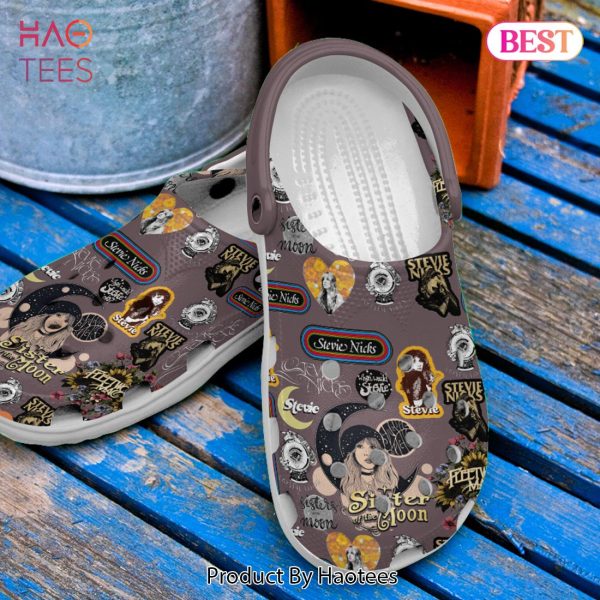 Stevie Nicks Music Crocs Crocband Clogs Shoes Comfortable For Men Women and Kids