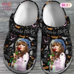 Stevie Nicks Music Crocs Crocband Clogs Shoes Comfortable For Men Women and Kids Exclusive