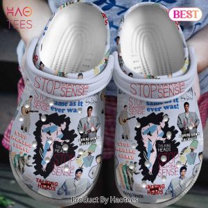 Stop Making Sense Music Crocs Crocband Clogs Shoes Comfortable For Men Women and Kids Exclusive