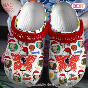 Stranger Things Christmas TV SeriesCrocs Crocband Clogs Shoes Comfortable For Men Women and Kids