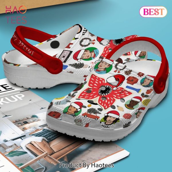 Stranger Things Christmas TV SeriesCrocs Crocband Clogs Shoes Comfortable For Men Women and Kids