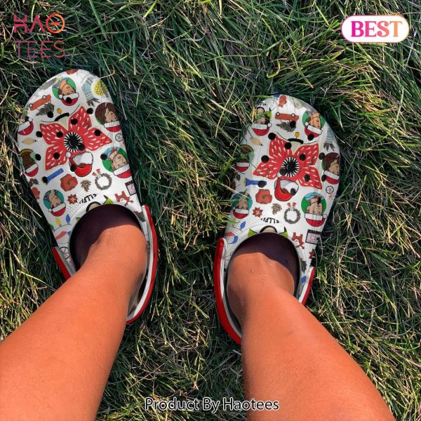 Stranger Things Christmas TV SeriesCrocs Crocband Clogs Shoes Comfortable For Men Women and Kids