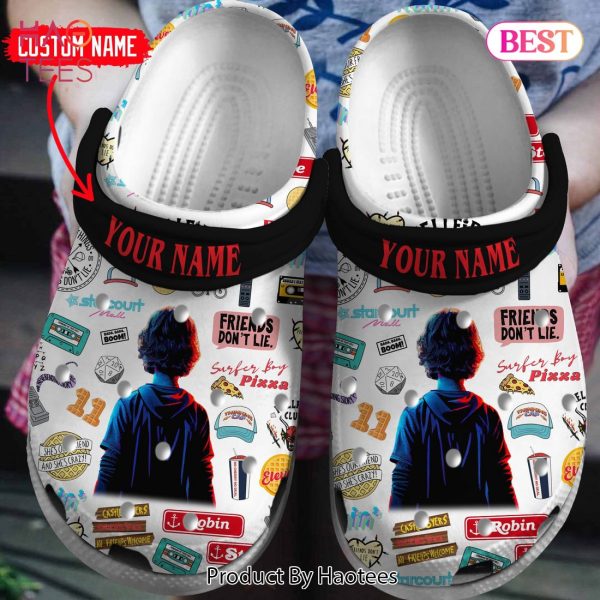Stranger Things TV Series Crocs Crocband Clogs Shoes Comfortable For Men Women and Kids