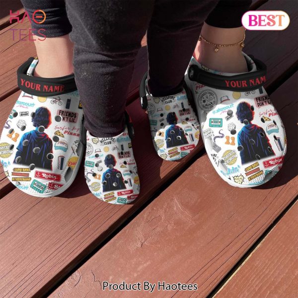 Stranger Things TV Series Crocs Crocband Clogs Shoes Comfortable For Men Women and Kids