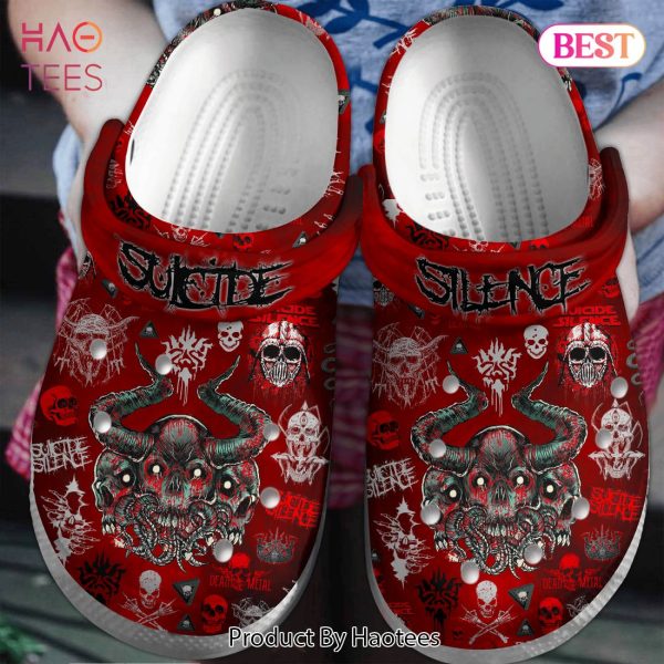Suicide Silence Music Crocs Crocband Clogs Shoes Comfortable For Men Women and Kids