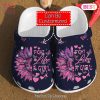 Sunflower Fight Like A Girl Sunflower Cancer Breast Unisex Clog Shoes Exclusive