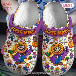 Super Mario Game Crocs Crocband Clogs Shoes Comfortable For Men Women and Kids Exclusive