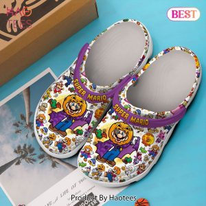 Super Mario Game Crocs Crocband Clogs Shoes Comfortable For Men Women and Kids Exclusive