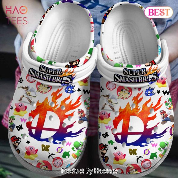 Super Smash Bros Movie Crocs Crocband Clogs Shoes Comfortable For Men Women and Kids Exclusive