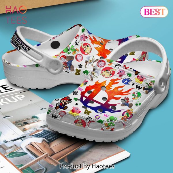 Super Smash Bros Movie Crocs Crocband Clogs Shoes Comfortable For Men Women and Kids Exclusive