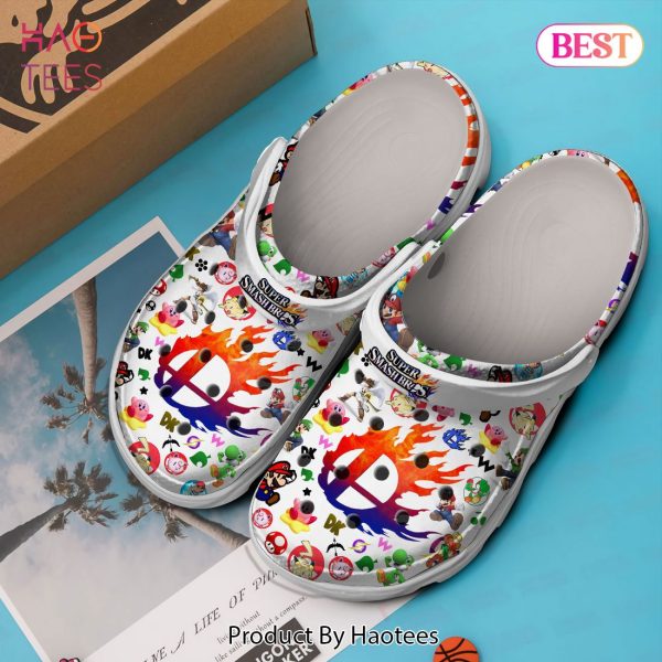 Super Smash Bros Movie Crocs Crocband Clogs Shoes Comfortable For Men Women and Kids Exclusive