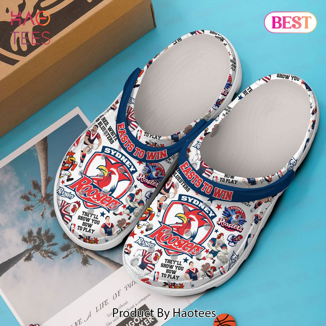 Sydney Roosters NRL Sport Crocs Crocband Clogs Shoes Comfortable For Men Women and Kids Sydney Roosters NRL Sport Crocs Crocband Clogs Shoes Comfortable For Men Women and Kids