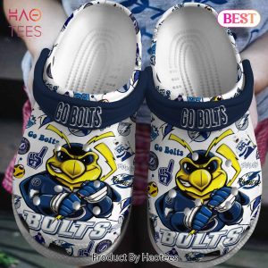 Tampa Bay Lightning NHL Sport Crocs Crocband Clogs Shoes Comfortable For Men Women and Kids