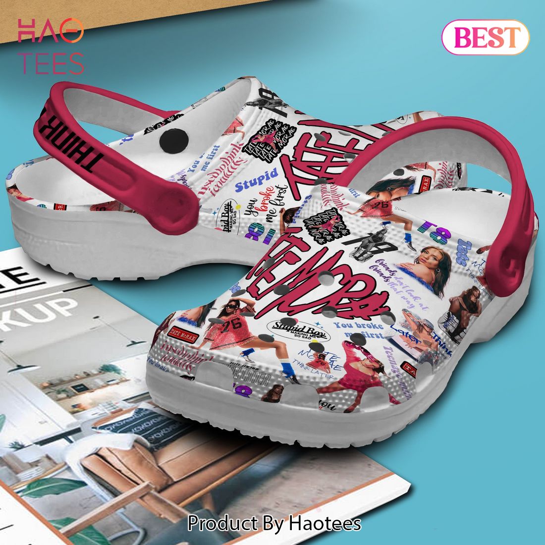 Tate McRae Singer Music Crocs Crocband Clogs Shoes Comfortable For Men Women and Kids Tate McRae Singer Music Crocs Crocband Clogs Shoes Comfortable For Men Women and Kids