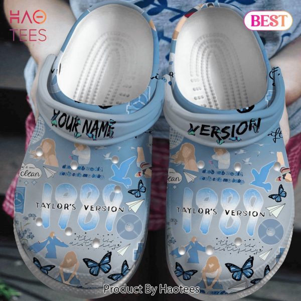 Taylor Swift 1989 Album Music Crocs Crocband Clogs Shoes Comfortable For Men Women and Kids