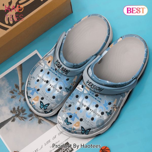 Taylor Swift 1989 Album Music Crocs Crocband Clogs Shoes Comfortable For Men Women and Kids