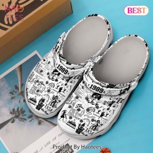 Taylor Swift Music 1989 Crocs Crocband Clogs Shoes Comfortable For Men Women and Kids Exclusive