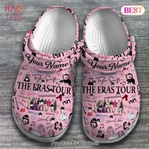 Taylor Swift Music Crocs Crocband Clogs Shoes Comfortable For Men Women and Kids Exclusive