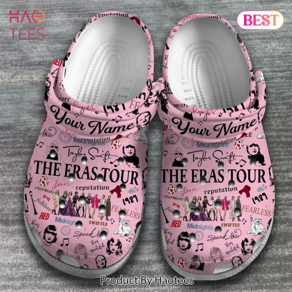 Taylor Swift Music Crocs Crocband Clogs Shoes Comfortable For Men Women and Kids Exclusive