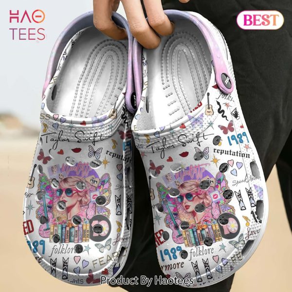 Taylor Swift Reputation Album Music Crocs Crocband Clogs Shoes Comfortable For Men Women and Kids