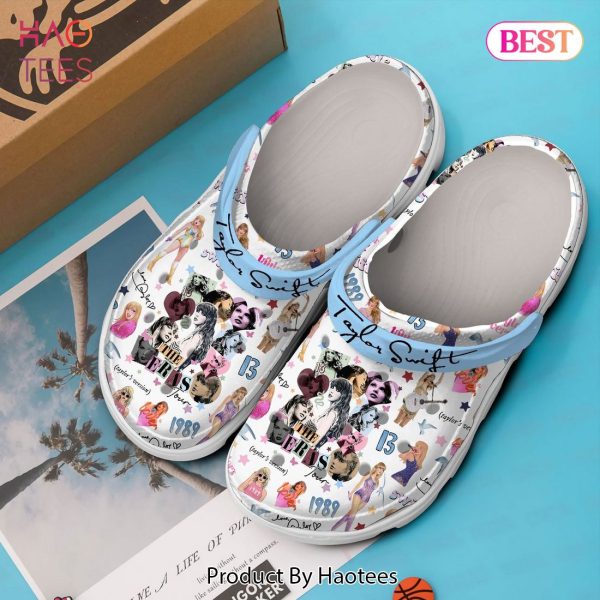 Taylor Swift The Eras Tour Music Crocs Crocband Clogs Shoes Comfortable For Men Women and Kids