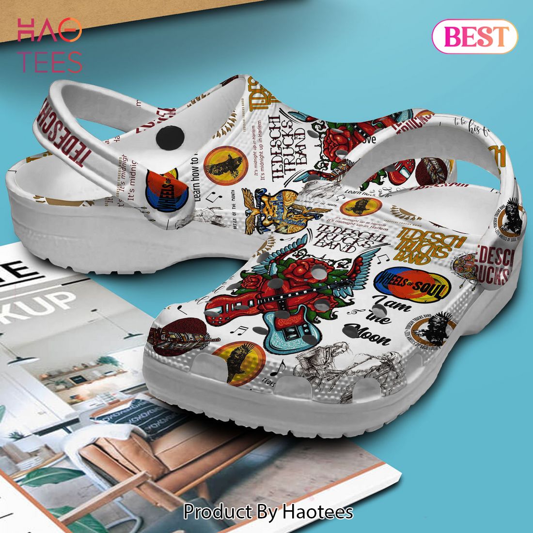 Tedeschi Trucks Band Music Crocs Crocband Clogs Shoes Comfortable For Men Women and Kids Exclusive Tedeschi Trucks Band Music Crocs Crocband Clogs Shoes Comfortable For Men Women and Kids Exclusive