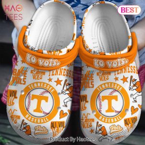 Tennessee Volunteers Football NCAA Sport Crocs Crocband Clogs Shoes Comfortable For Men Women and Kids