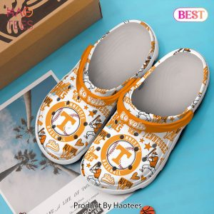Tennessee Volunteers Football NCAA Sport Crocs Crocband Clogs Shoes Comfortable For Men Women and Kids