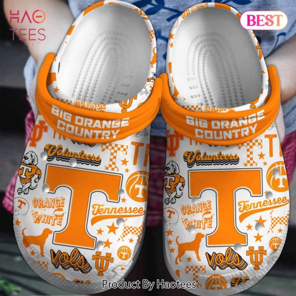 Tennessee Volunteers NCAA Sport Crocs Crocband Clogs Shoes Comfortable For Men Women and Kids