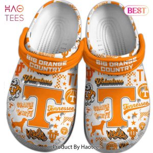 Tennessee Volunteers NCAA Sport Crocs Crocband Clogs Shoes Comfortable For Men Women and Kids