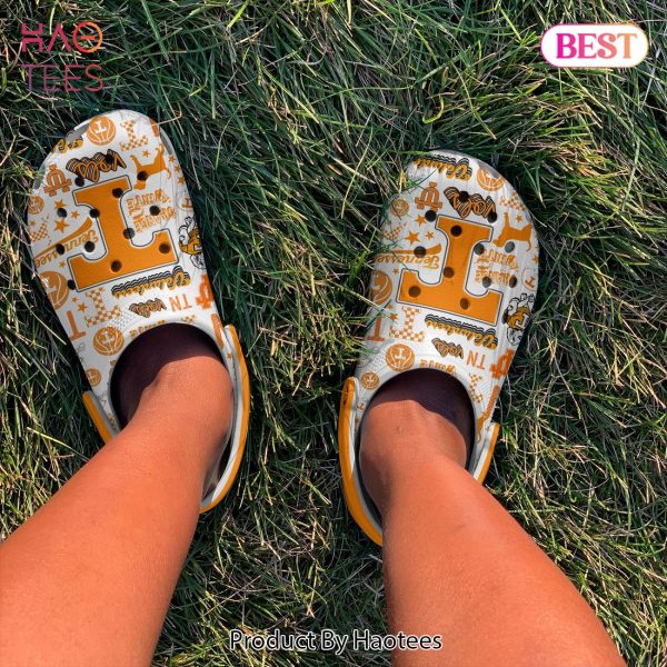 Tennessee Volunteers NCAA Sport Crocs Crocband Clogs Shoes Comfortable For Men Women and Kids