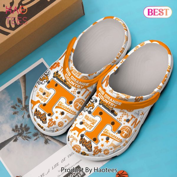 Tennessee Volunteers NCAA Sport Crocs Crocband Clogs Shoes Comfortable For Men Women and Kids