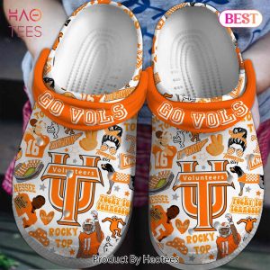 Tennessee Volunteers NCAA Sport Crocs Crocband Clogs Shoes Comfortable For Men Women and Kids Exclusive