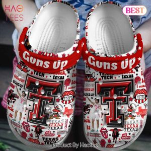Texas Tech Red Raiders NCAA Sport Crocs Crocband Clogs Shoes Comfortable For Men Women and Kids