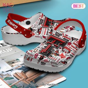 Texas Tech Red Raiders NCAA Sport Crocs Crocband Clogs Shoes Comfortable For Men Women and Kids