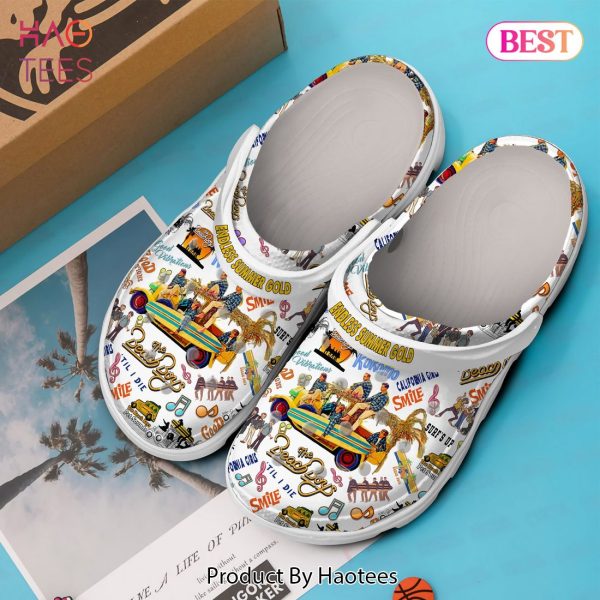 The Beach Boys Music Crocs Crocband Clogs Shoes Comfortable For Men Women and Kids