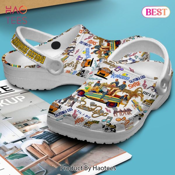 The Beach Boys Music Crocs Crocband Clogs Shoes Comfortable For Men Women and Kids