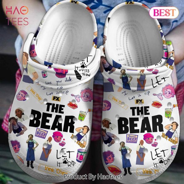The Bear TV Series Crocs Crocband Clogs Shoes Comfortable For Men Women and Kids