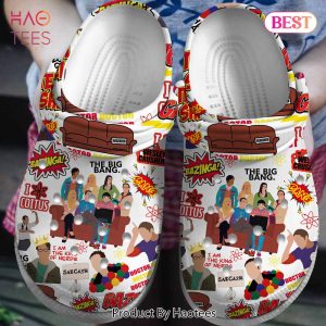The Big Bang Theory TV Series Crocs Crocband Clogs Shoes Comfortable For Men Women and Kids