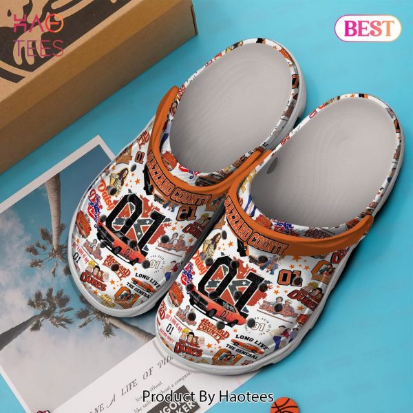 The Dukes Of Hazzard TV Series Crocs Crocband Clogs Shoes Comfortable For Men Women and Kids