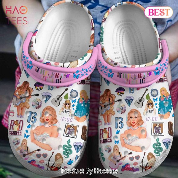 The Eras Tour Taylor Swift Music Crocs Crocband Clogs Shoes Comfortable For Men Women and Kids