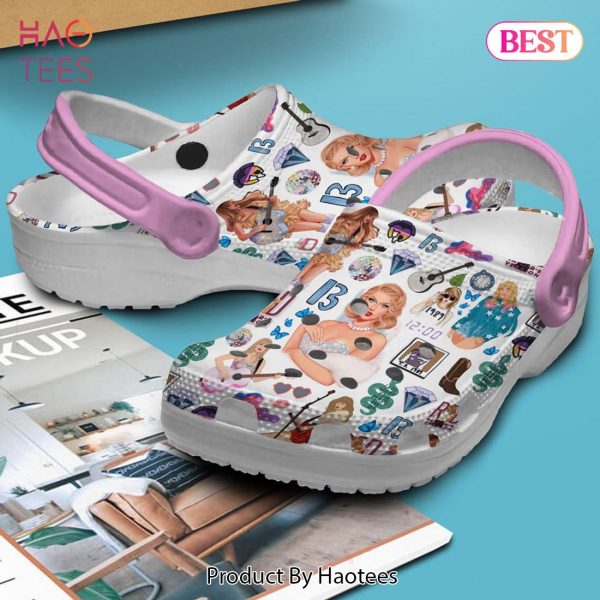 The Eras Tour Taylor Swift Music Crocs Crocband Clogs Shoes Comfortable For Men Women and Kids