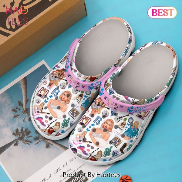 The Eras Tour Taylor Swift Music Crocs Crocband Clogs Shoes Comfortable For Men Women and Kids