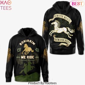 The Lord Of The Rings – Now For Wrath Now For Ruin Design Zip Hoodie