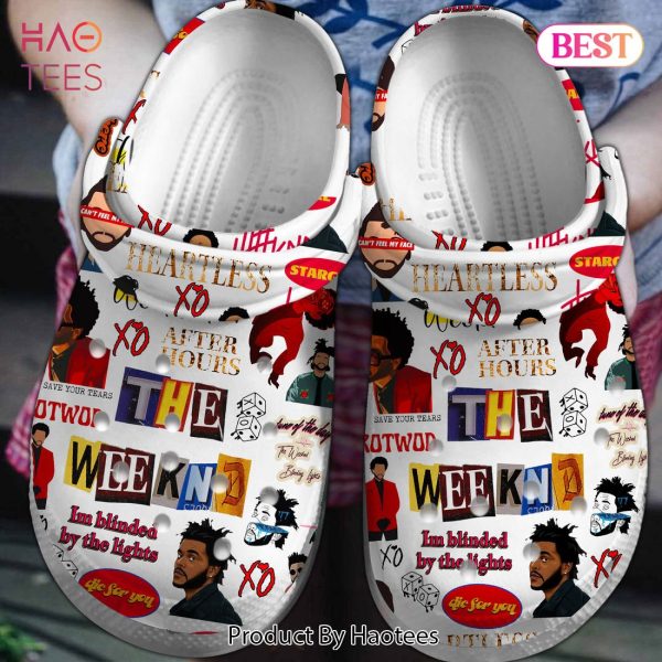 The Weeknd Music Crocs Crocband Clogs Shoes Comfortable For Men Women and Kids